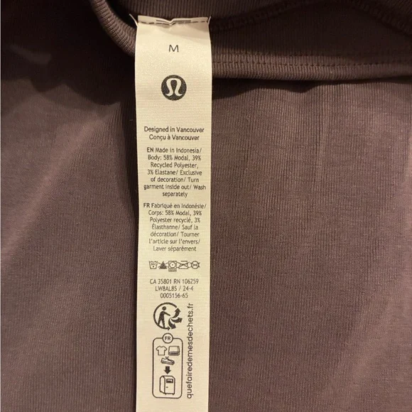 Lululemon Sz. Med. Drapey Softstreme Column MIDI Skirt High Rise $118 MSRP NWT - Picture 5 of 8